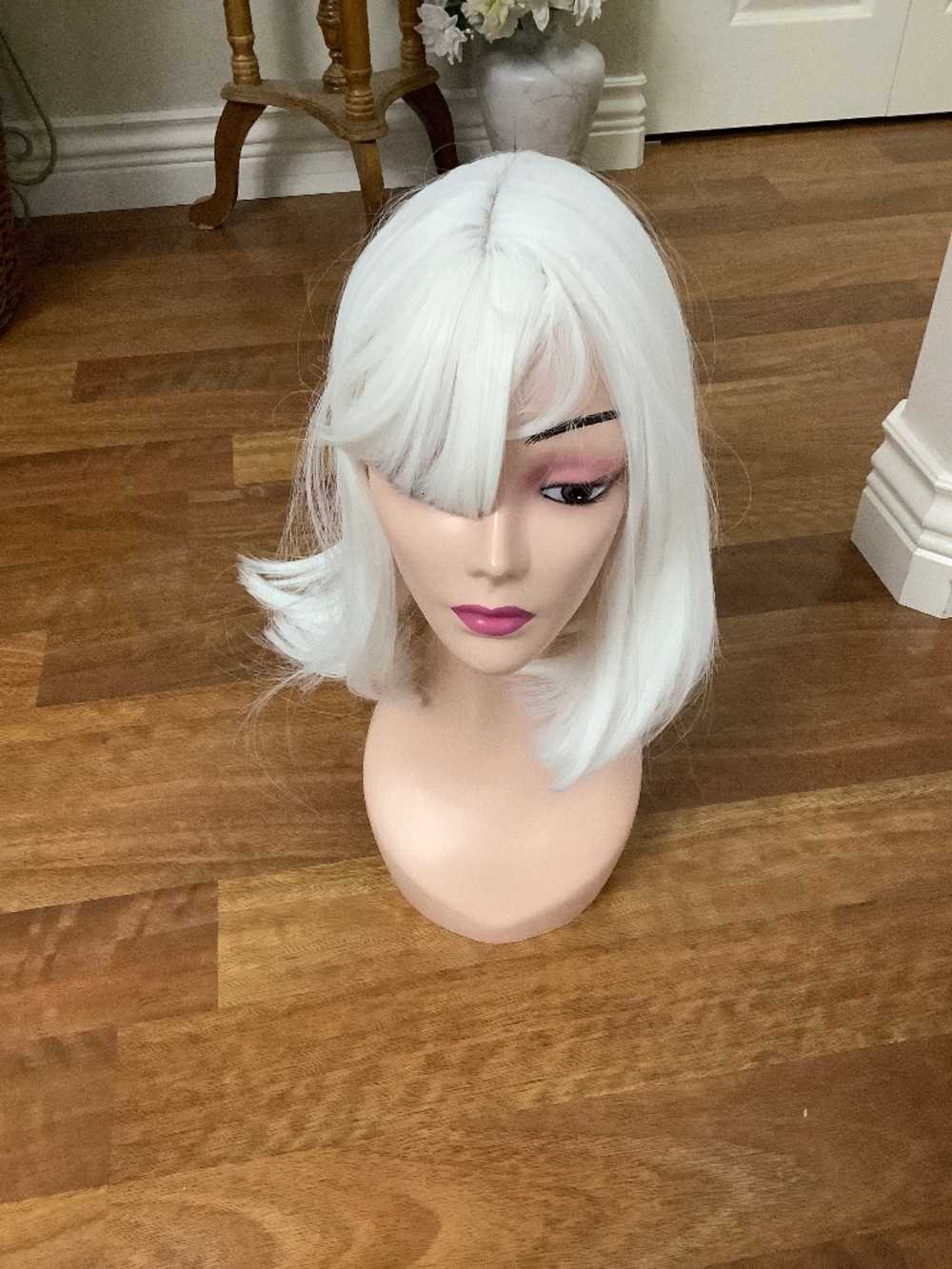 NEW Platinum White Wig